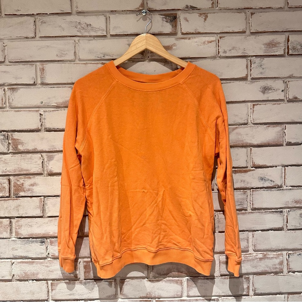 Jungmaven bonfire raglan sweatshirt apricot
